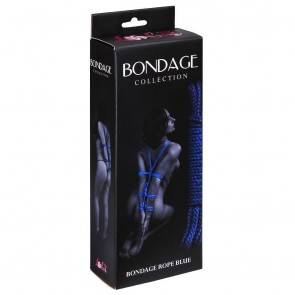 Веревка для бондажа Bondage Collection Blue 9м 1040-02lola