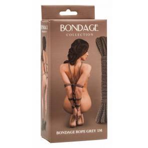 Веревка для бондажа Bondage Collection Grey 3m 1041-03lola
