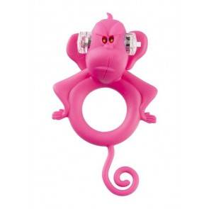 Вибронасадка Beasty Toys Mad Monkey розовая