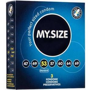 Презервативы ''MY.SIZE'' №3 размер 53 (ширина 53mm)