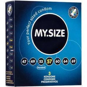 Презервативы ''MY.SIZE'' №3 размер 57 (ширина 57mm)