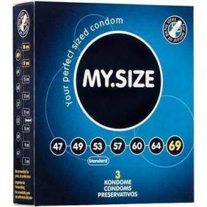 Презервативы ''MY.SIZE'' №3 размер 69 (ширина 69mm)