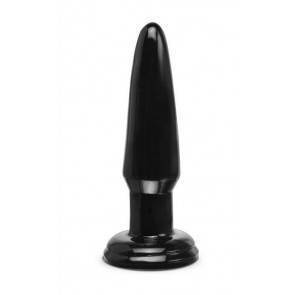 Анальная втулка черная 10,8 см Beginner's Butt Plug