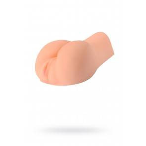 Мастурбатор реалистичный вагина+анус, XISE, TPR, телесный, 17 см.