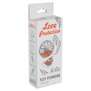 Пудра для игрушек ароматизированная Love Protection Orange 15g 1829-00Lola