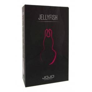 Вибратор в форме медузы, силикон розовый JOJO Jellyfish