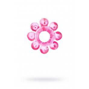 Эрекционное кольцо на пенис TOYFA , TPE, Розовый