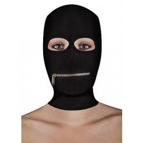 Маска с молнией Extreme Zipper Mask with Mouth Zipper SH-OU175BLK