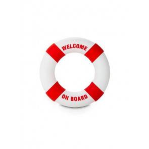 Кольцо на пенис Buoy Welcome On Board Red SH-SLI080RED