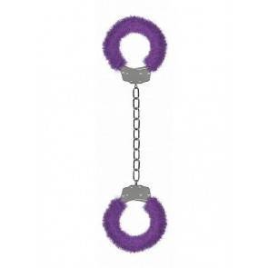 Кандалы Beginner's Legcuffs Furry Purple SH-OU007PUR