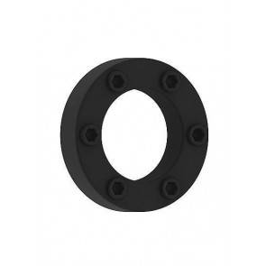 Эрекционное кольцо SONO No41 Black SH-SON041BLK