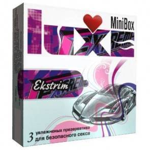 Презервативы Luxe Mini Box Экстрим, ребристые, 24 шт.