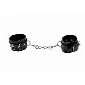 Наручники Leather Cuffs Black SH-OU048BLK