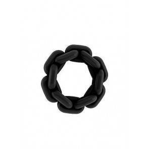 Эрекционное кольцо SONO №6 черное SH-SON006BLK