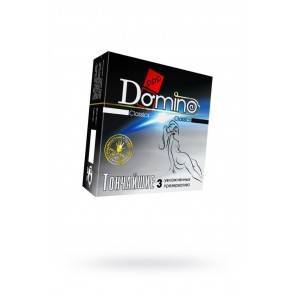 Презервативы Luxe DOMINO Classics ультратонкие, 18 см., 3 шт. в упаковке