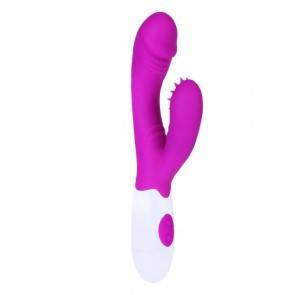 Силиконовый вибратор Baile Pretty Love фиолетовый BI-014264PUR