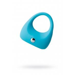 Эрекционное кольцо на пенис TOYFA A-Toys, Силикон, Голубой, Ø5,2 см
