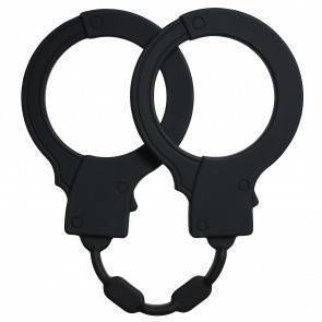 Силиконовые наручники Stretchy Cuffs Black 4008-01Lola