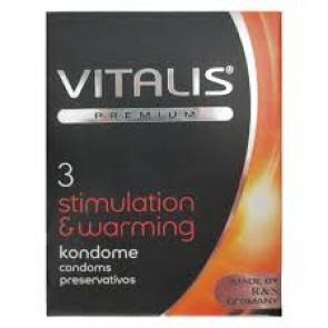 VITALIS №3 Stimulation Презервативы с согревающим эффектом