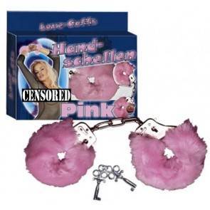 BDSM Наручники Hand schellen pink