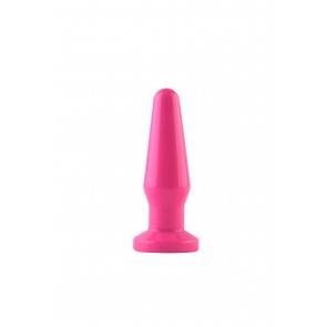 Анальная втулка TOYFA POPO Pleasure, силиконовая, розовая, 12,4 см