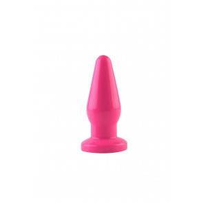 Анальная втулка TOYFA POPO Pleasure, силиконовая, розовая, 13,6 см