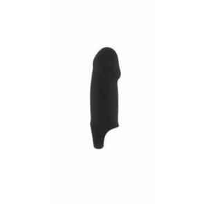 Насадка Stretchy Thick Penis Extension - Black No.37 SH-SON037BLK