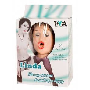 Секс кукла Линда (вагина+вибратор+насос)