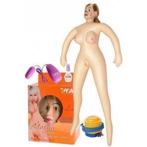 Секс кукла Маша(насос+виброяйцо+смазка+вагина