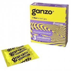 Презервативы GANZO Sense No3