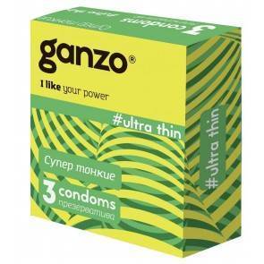 Презервативы GANZO Ultra Thin No3