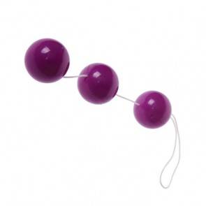Шарики анальные фиолетовые Baile BI-014049-3PUR