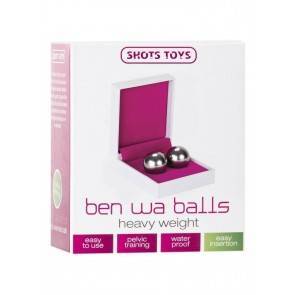Вагинальные шарики Ben Wa Balls Heavy Weight Silver SH-SHT114