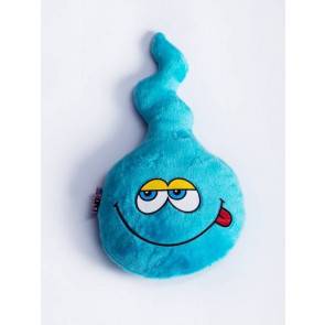 Мягкая игрушка спермик (голубой)