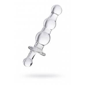 Анальная втулка Sexus Glass, Стекло, Прозрачный, 17,5 см