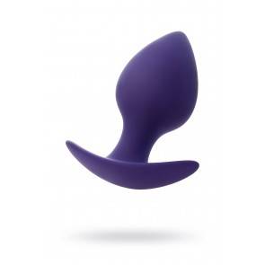 Анальная втулка ToDo by Toyfa Glob, силикон, фиолетовая, 8,8 см, Ø 4 см