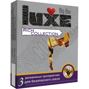 Презервативы LUXE №3 Big Box Rich Collection