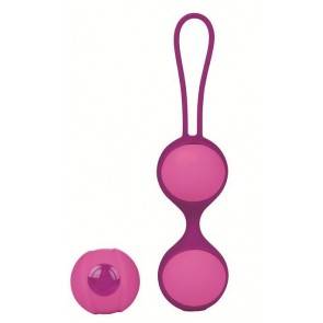 Вагинальные шарики (3 шт.) Key by Jopen - Stella II - Raspberry Pink розовые