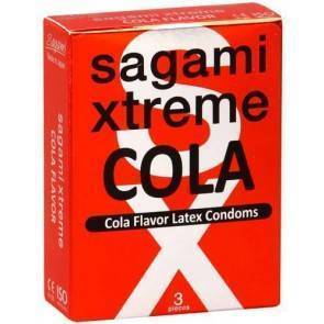 Презервативы Sagami №3 Xtreme Cola 0,04 мм