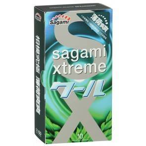Презервативы Sagami Xtreme Mint 10"S