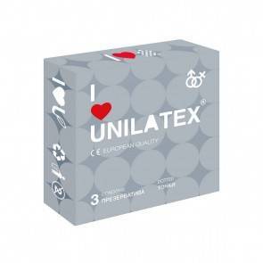 Презервативы Unilatex Dotted 3 шт 3017Un