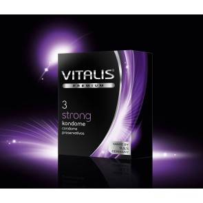 Презервативы VITALIS premium №3 Strong 40117VP