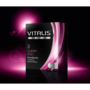 Презервативы VITALIS premium №3 Super thin 3251VP