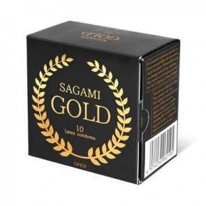 Презервативы латексные Sagami Gold 10'S Sag195