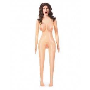 Секс кукла надувная B.J.Betty, реалистичная вагина и анус, реалистичные соски, волосы, ручки, ножки