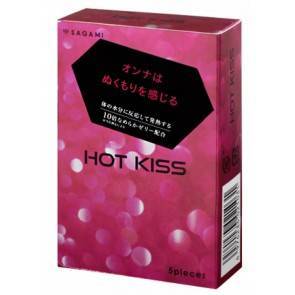 Презервативы разогревающие Sagami Hot Kiss №5