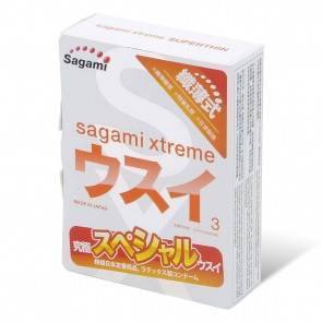 Презервативы ультратонкие Sagami №3 Xtreme 0,04
