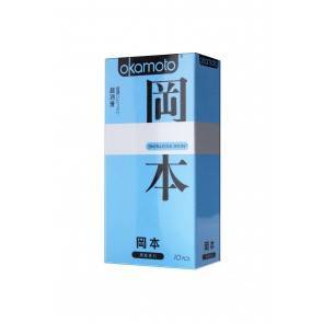 Презервативы Окамото серия Skinless Skin Super lubricative № 10 С двойной смазкой
