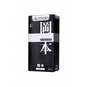 Презервативы Окамото серия Skinless Skin Super № 10 С двойной смазкой и ароматом ванили