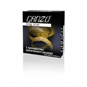 Презервативы Ganzo King Size № 3 Увеличенного размера ШТ